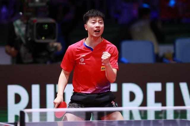 Ma Long huong toi cu dup HCV tai giai bong ban vo dich the gioi hinh anh