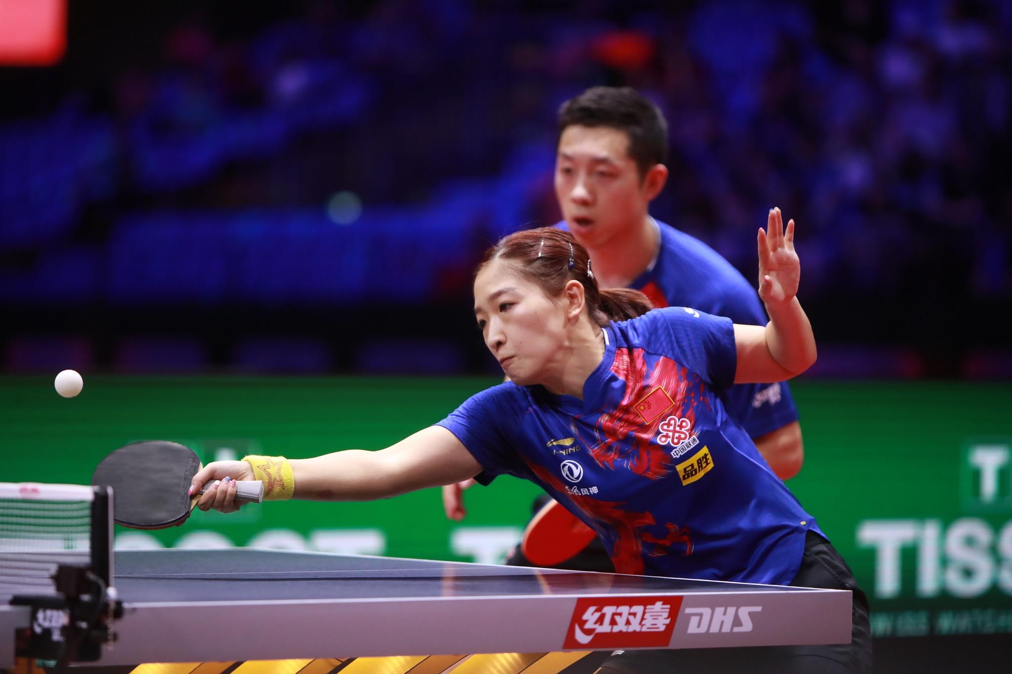 Ma Long huong toi cu dup HCV tai giai vo dich the gioi anh 9