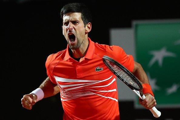 Djokovic nguoc dong kich tinh tai tu ket Rome Masters hinh anh