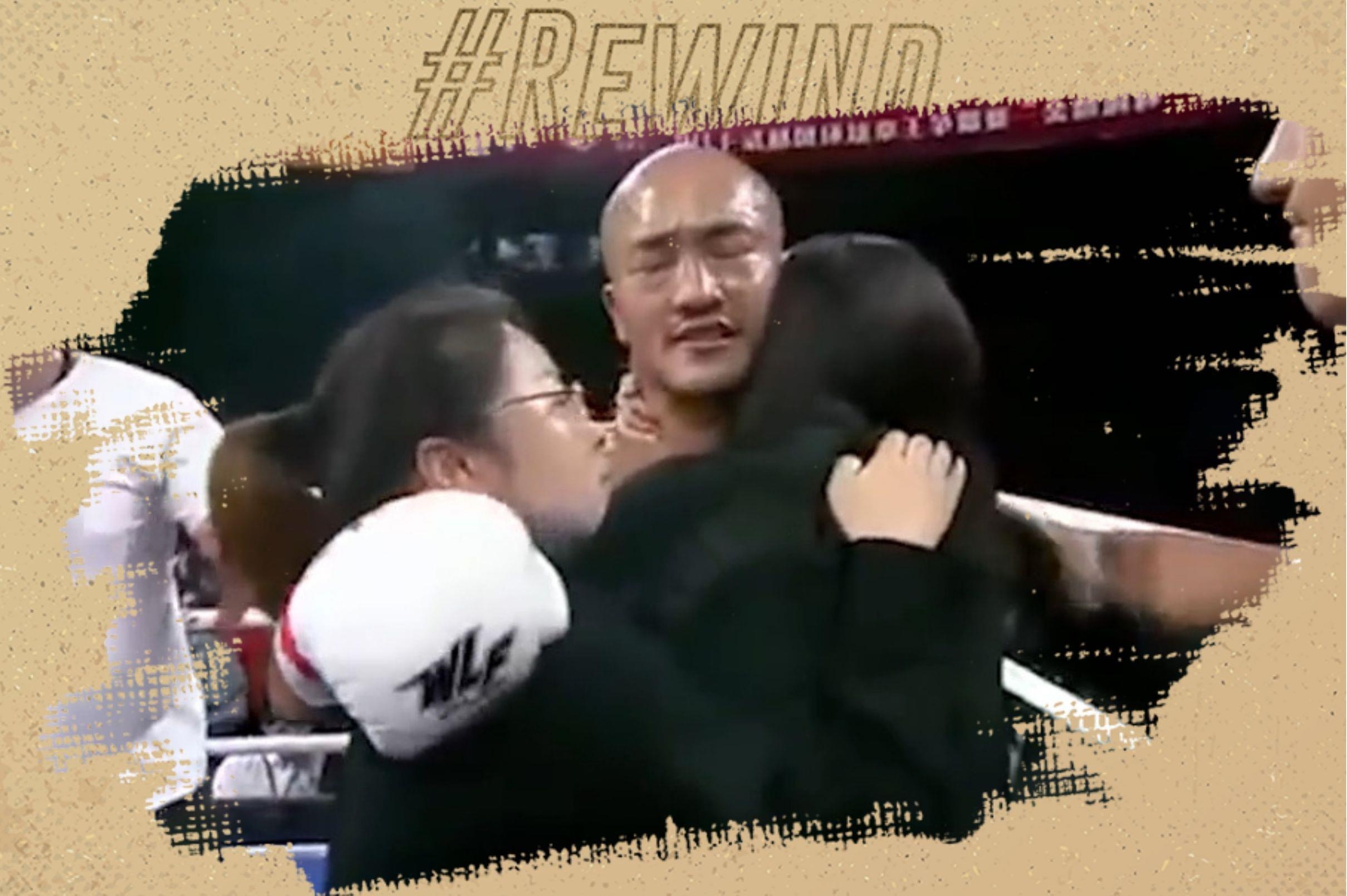 Thua knock-out truoc 'Vua Muay Thai', Nhat Long om chi gai khoc nghen hinh anh