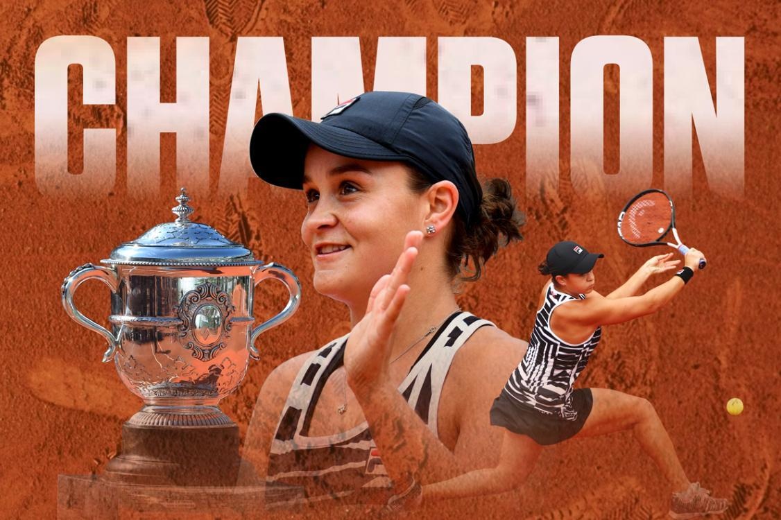 Ashleigh Barty vo dich don nu Phap mo rong anh 6