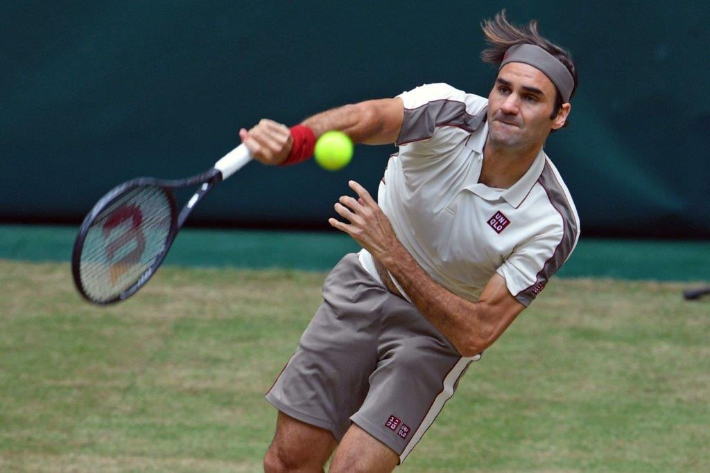 Roger Federer dung truoc thoi khac lich su tai Halle Open hinh anh