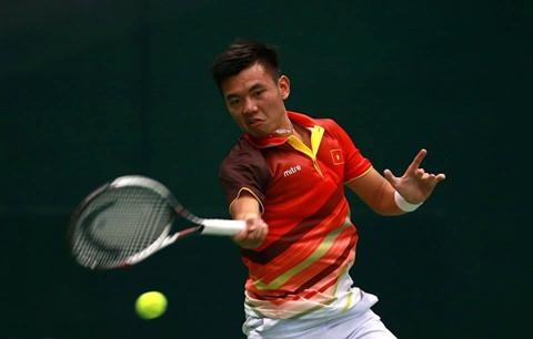 Doi tuyen quan vot Viet Nam len duong du Davis Cup 2019 hinh anh