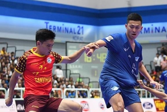 Highlights chung ket AFF futsal: CLB Khanh Hoa 1-9 CLB Chonburi hinh anh