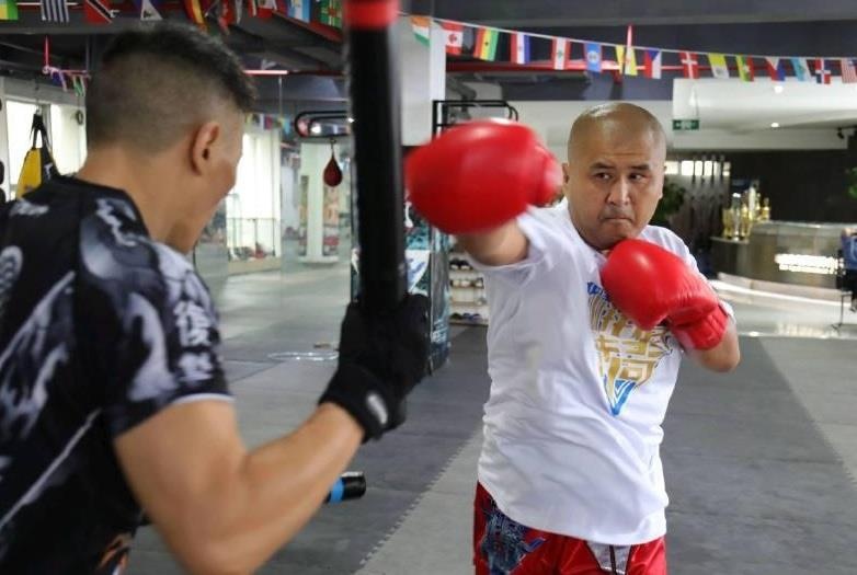 Cao thu Nguy Loi tich cuc tap luyen kha nang chien dau hinh anh