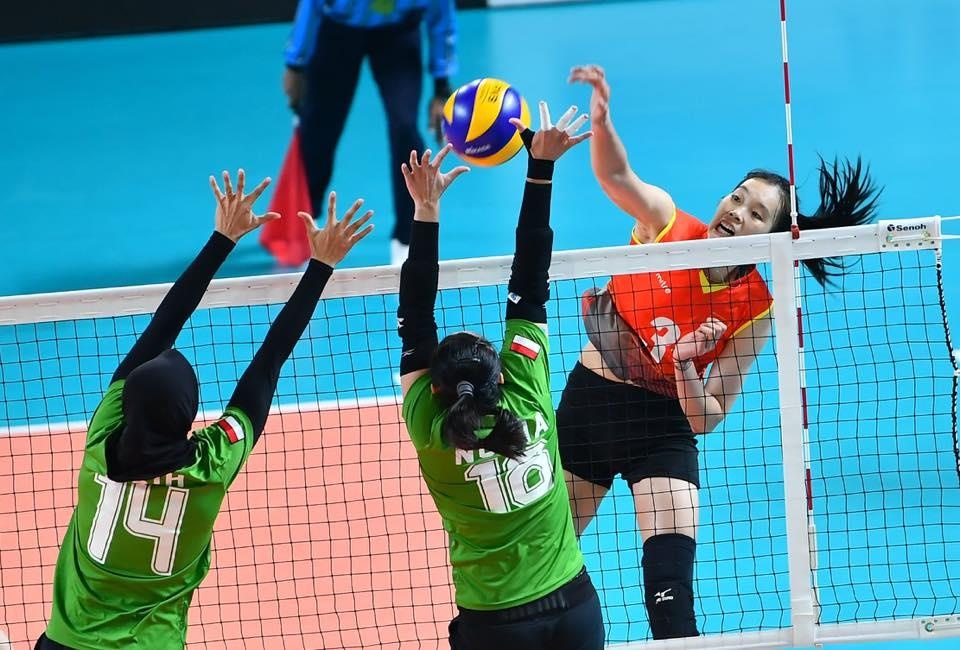 Tuyen bong chuyen nu U23 Viet Nam len ngoi tai Indonesia hinh anh