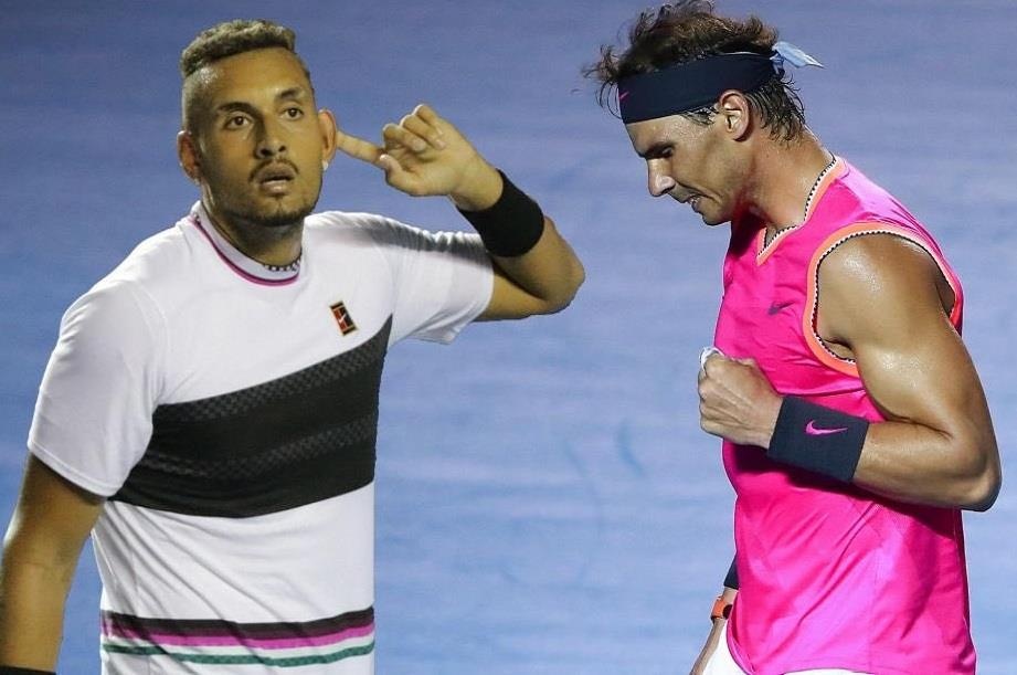 Nadal gap Kyrgios anh 2