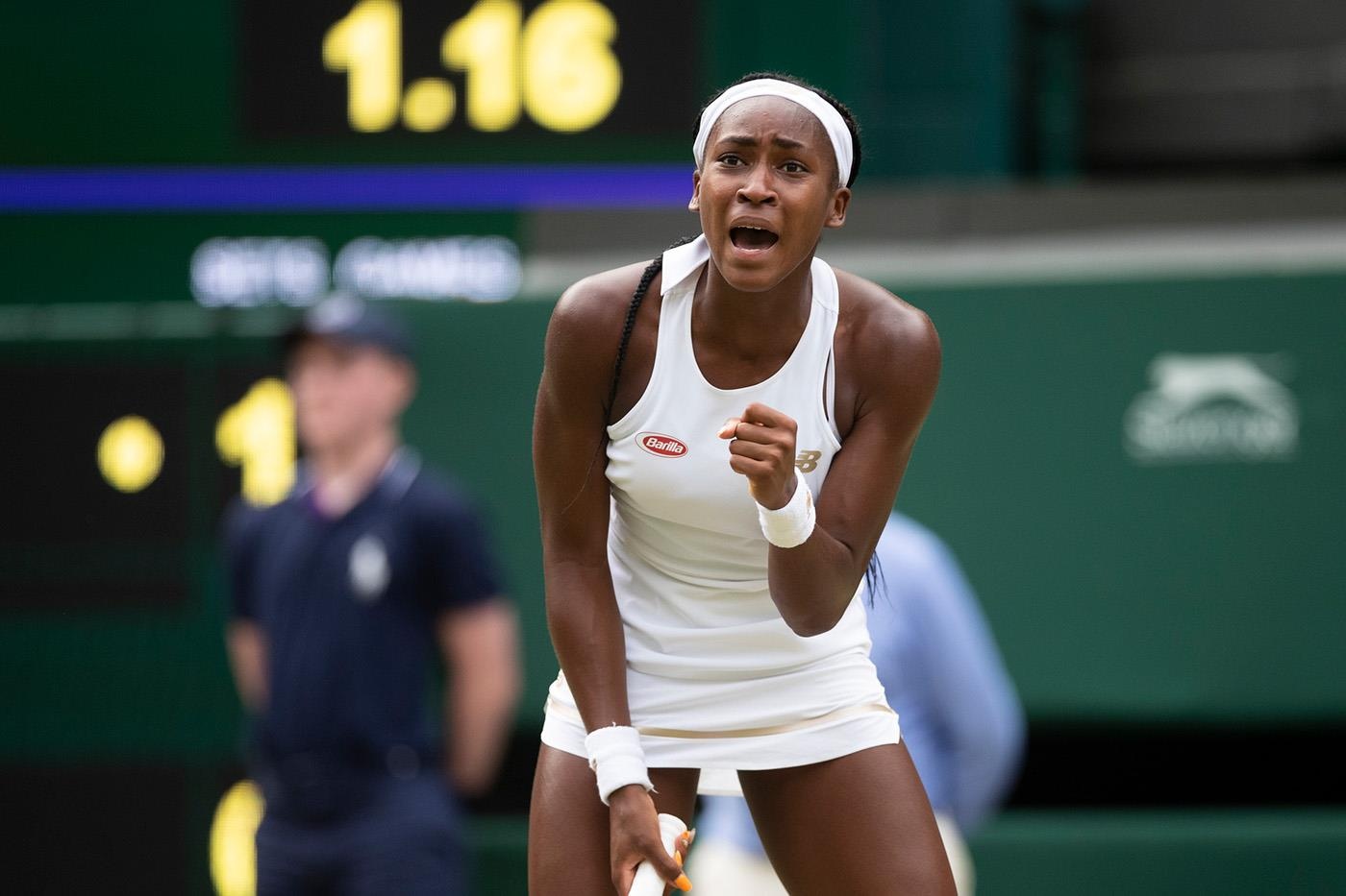 Cori Gauff gay sot tai Anh anh 5