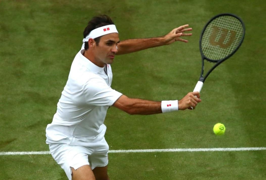 Federer gap Nishikori trong tran dau lich su tai tu ket Wimbledon hinh anh