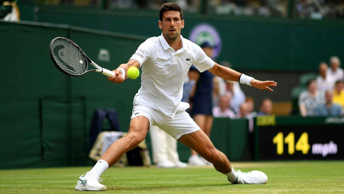 Djokovic vào bán kết Wimbledon ảnh 1 Djokovic vao ban ket Wimbledon anh 1