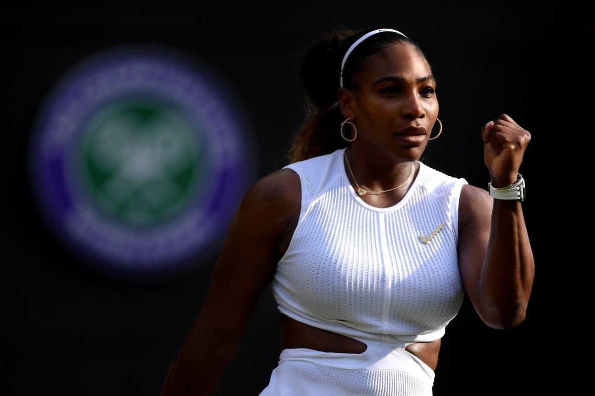 Serena vao chung ket Wimbledon anh 4