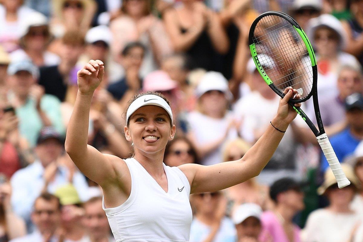 Simona Halep lan dau vao chung ket Wimbledon hinh anh