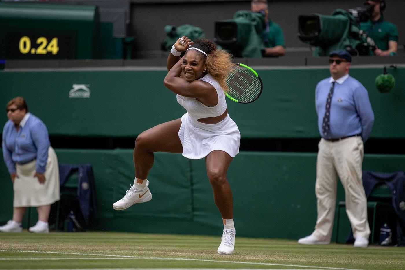Serena vao chung ket Wimbledon anh 2