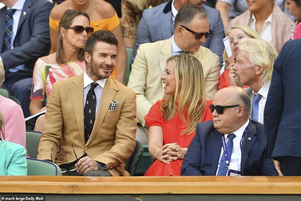 Beckham dự Wimbledon ảnh 2 Beckham du Wimbledon anh 2