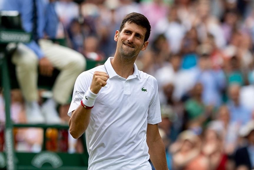 Djokovic vao chung ket Wimbledon hinh anh