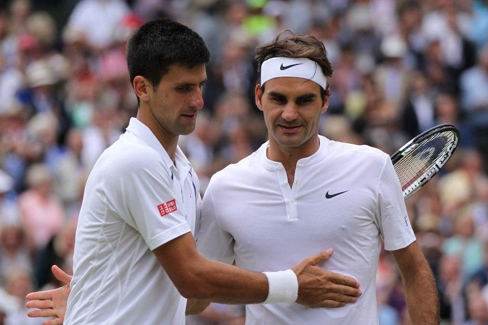 Nhung cuoc dau dang nho giua Djokovic va Federer tai Wimbledon hinh anh