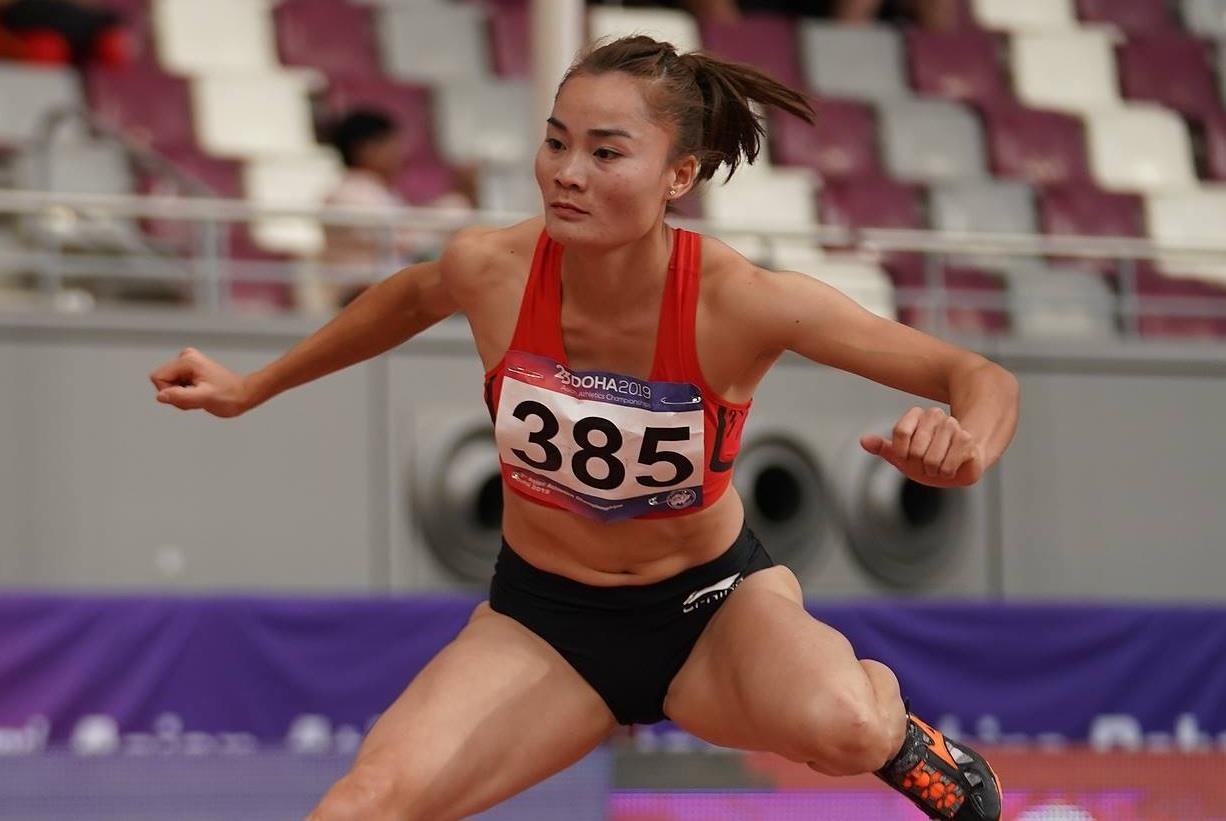 Quach Thi Lan nhan HCV ASIAD vi doi thu duong tinh doping hinh anh