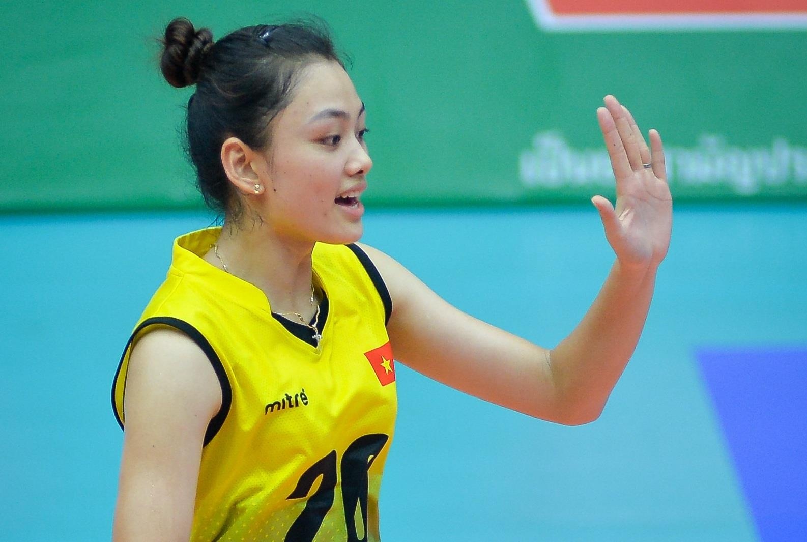 Bong chuyen nu Viet Nam quyet tam bao ve chuc vo dich VTV Cup hinh anh