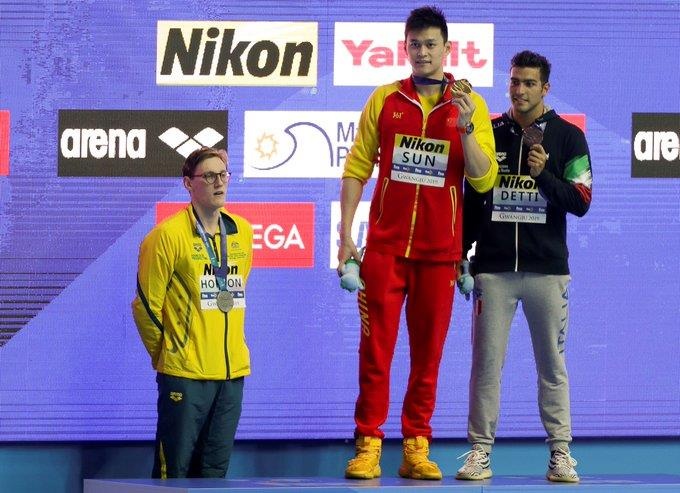Horton tẩy chay Sun Yang ảnh 1 Horton tay chay Sun Yang anh 1