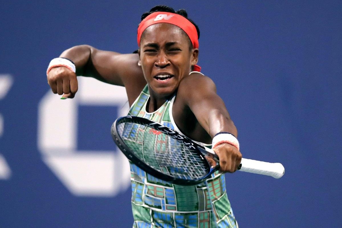 Cori Gauff tro thanh tay vot tre nhat vao vong 3 US Open hinh anh
