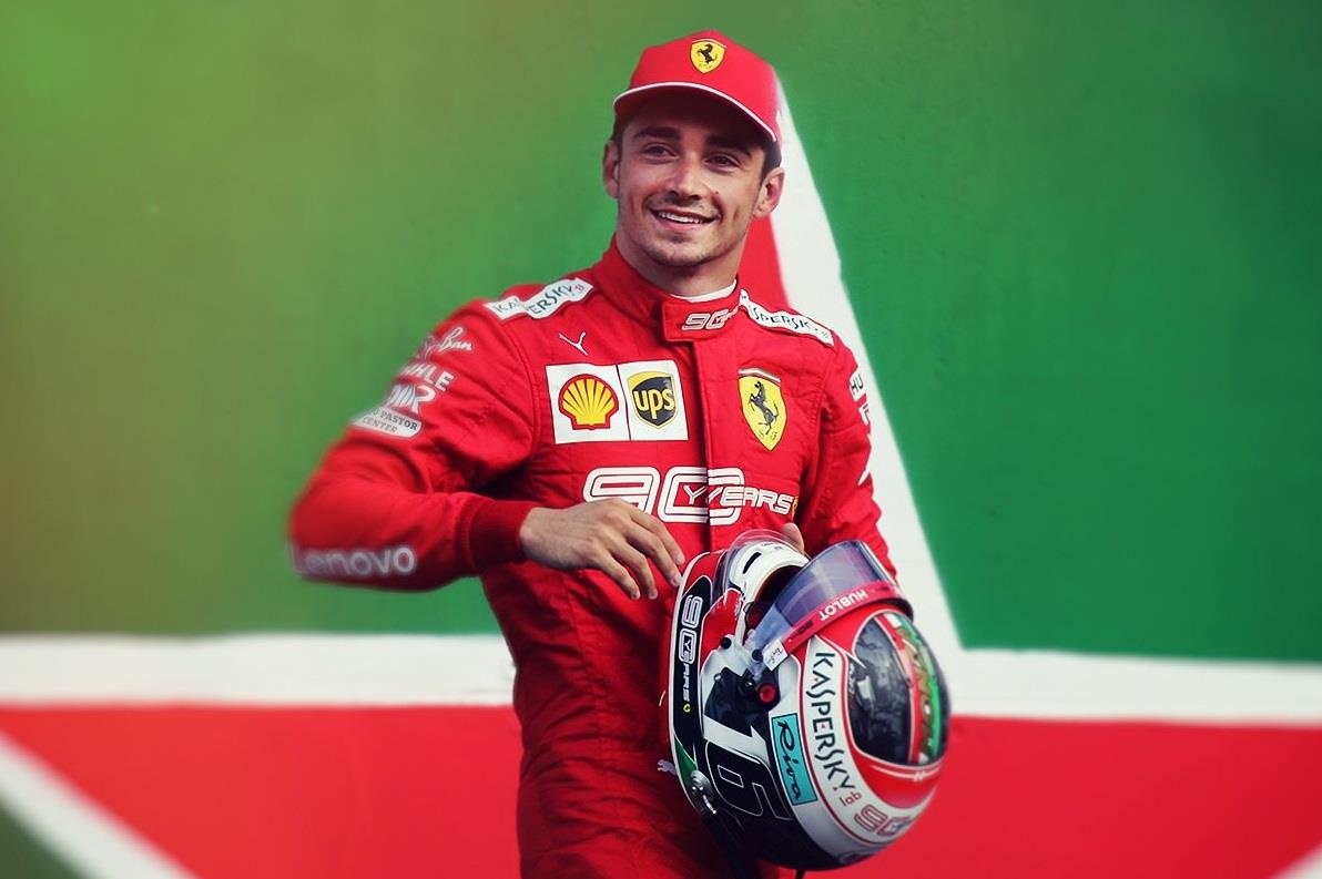 Leclerc giup Ferrari vo dich chang F1 Italy sau 9 nam hinh anh