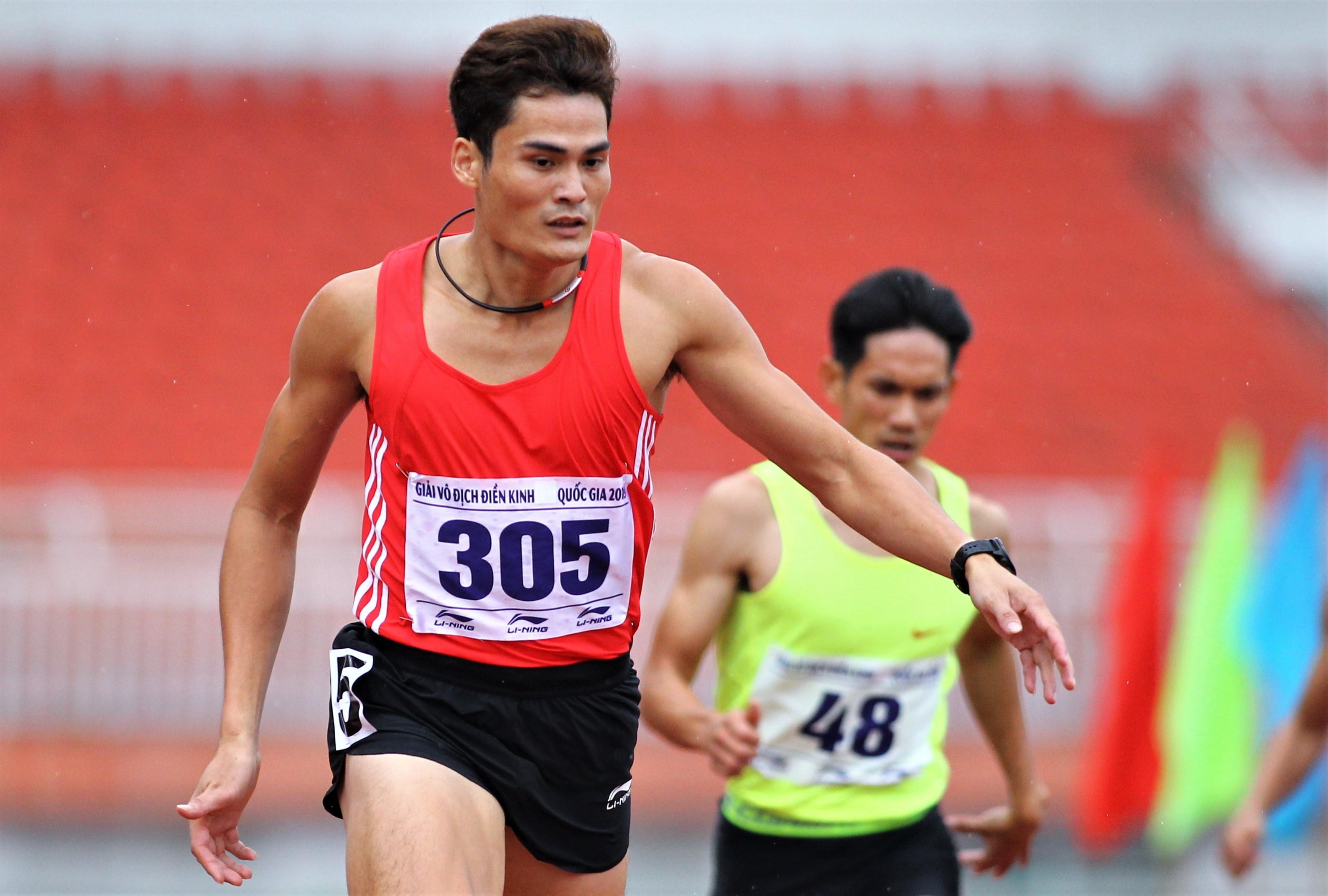 Tu Chinh gianh HCV 100m anh 2