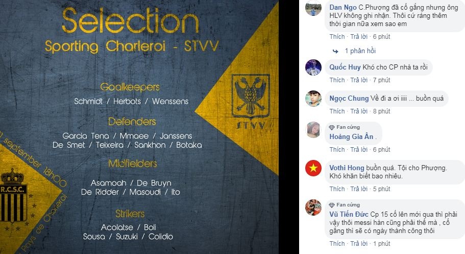 Cong Phuong khong co ten trong danh sach thi dau STVV anh 1