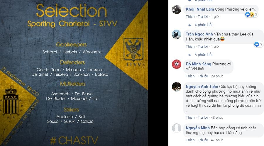 Cong Phuong khong duoc thi dau anh 1