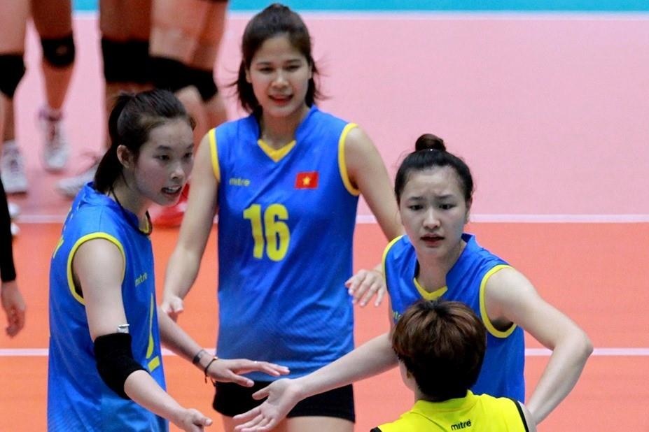 Bong chuyen nu Viet Nam toan thua tai ASEAN Grand Prix hinh anh