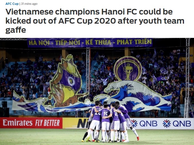 CLB Hà Nội bị cấm thi đấu ảnh 1 CLB Ha Noi bi cam thi dau anh 1
