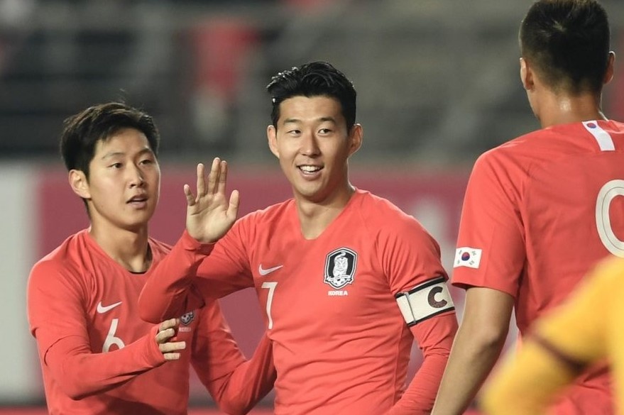 Han Quoc dau Trieu Tien tai Binh Nhuong anh 1