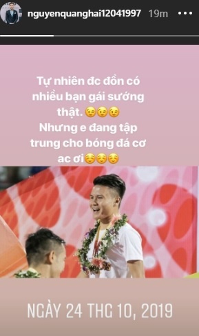 Quang Hai phu nhan tin don ban gai anh 1