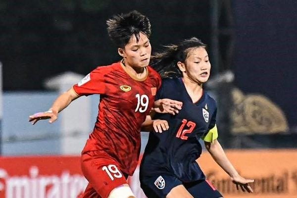Viet Nam thang chu nha Thai Lan tai vong chung ket U19 nu chau A hinh anh