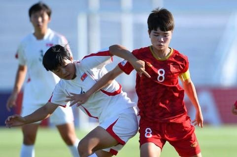 U19 nu Viet Nam that bai 0-3 truoc CHDCND Trieu Tien hinh anh