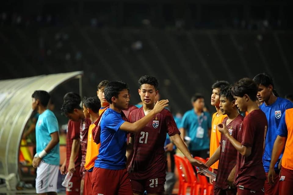 U19 Thai Lan thua Campuchia anh 2
