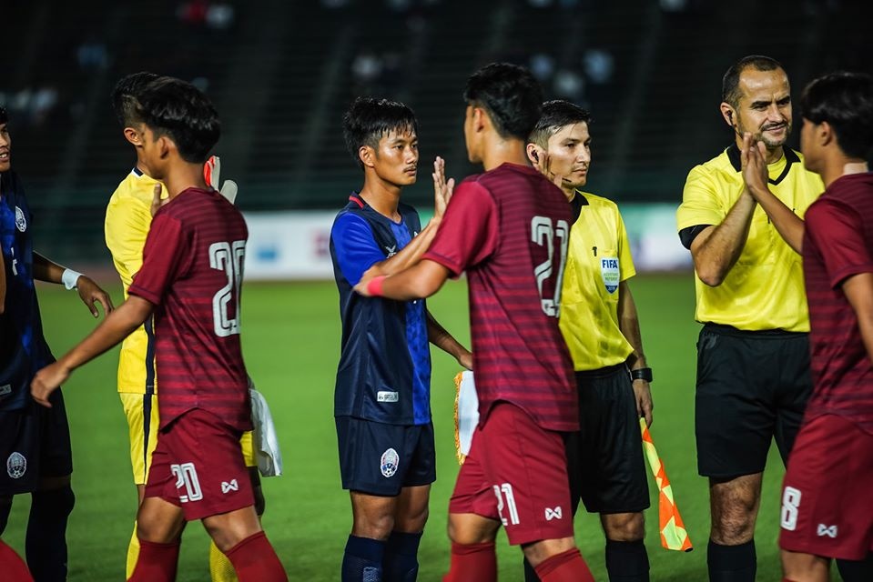 U19 Thai Lan thua Campuchia anh 3