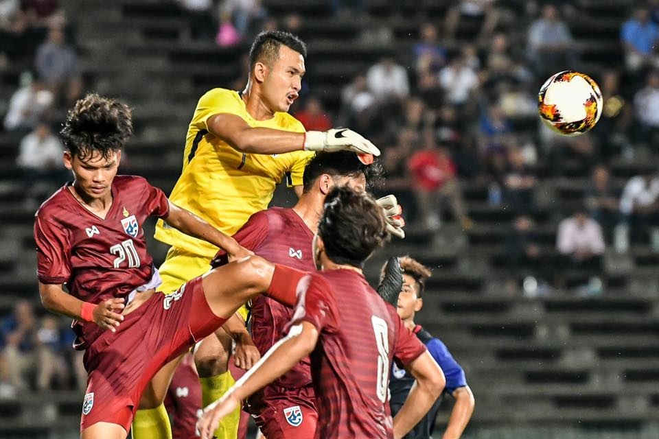 U19 Thai Lan thua Campuchia anh 6