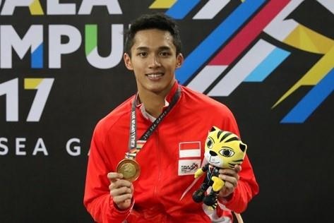 Indonesia trao thuong hon 300 trieu dong cho moi tam HCV SEA Games hinh anh