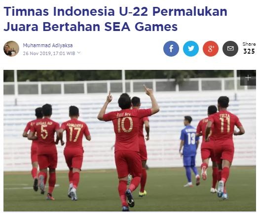 u22 Indonesia thắng Thái Lan ảnh 1 u22 Indonesia thang Thai Lan anh 1