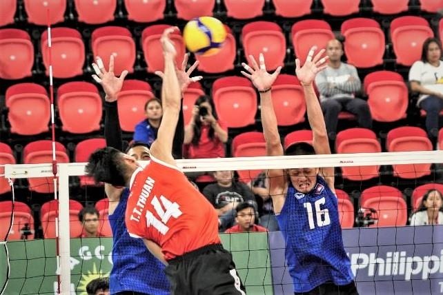 Tuyen bong chuyen Viet Nam lan dau thua Campuchia tai SEA Games hinh anh