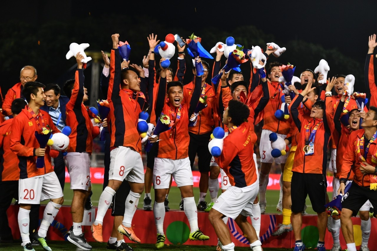 U22 Viet Nam vo dich SEA Games anh 1