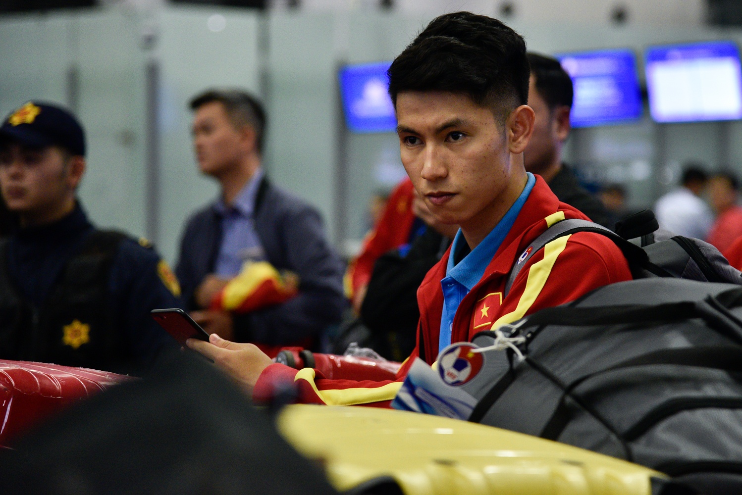 U23 Viet Nam len duong sang Han Quoc anh 1