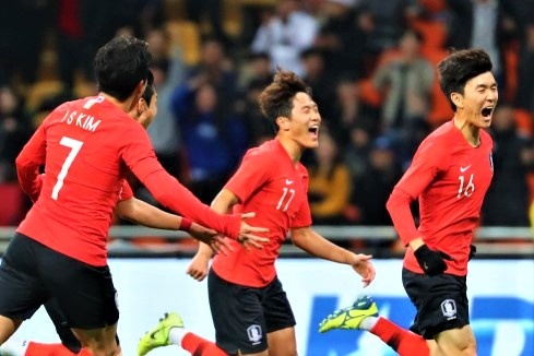 Highlights cup Dong A: Han Quoc 1-0 Nhat Ban hinh anh