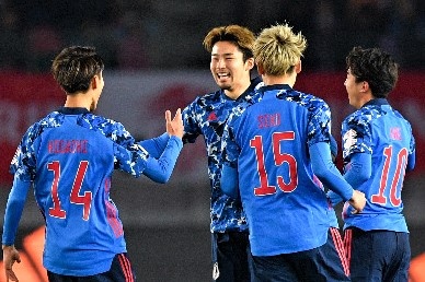 U22 Nhat Ban thang Jamaica 9-0 truoc vong chung ket chau A hinh anh