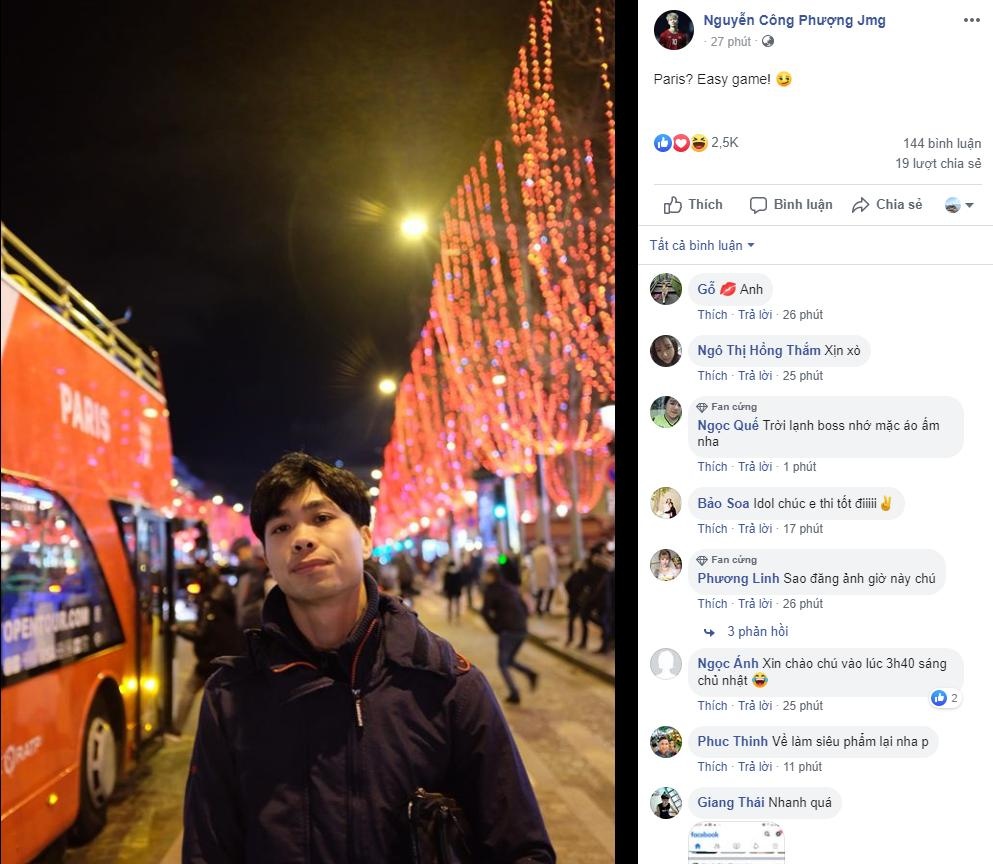 Cong Phuong dao Paris anh 1