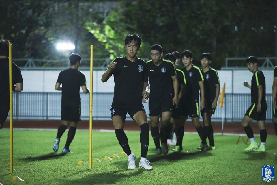 U23 Han Quoc vs Trung Quoc anh 1