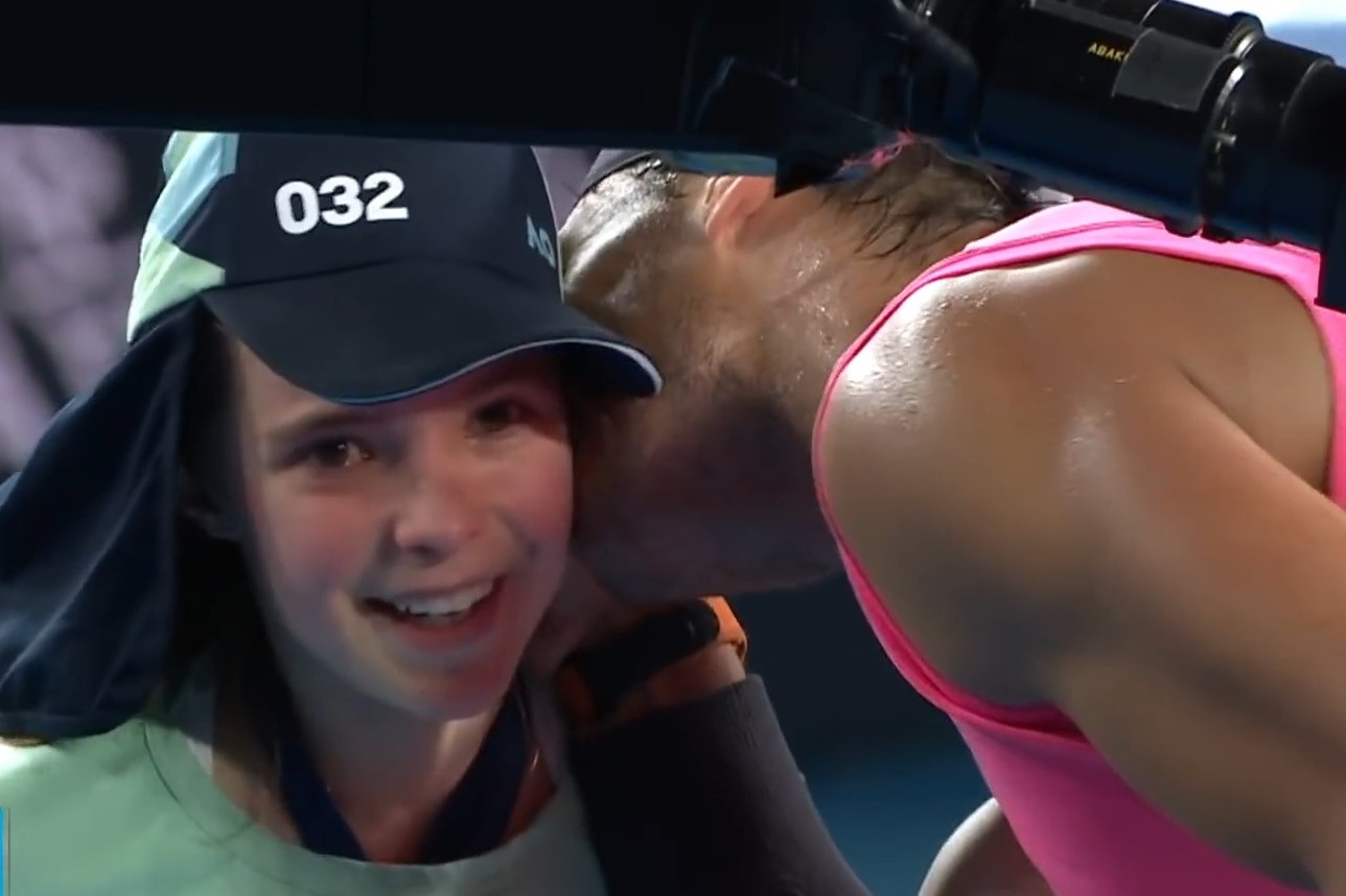 Nadal gay chu y vi thom ma be gai nhat bong hinh anh