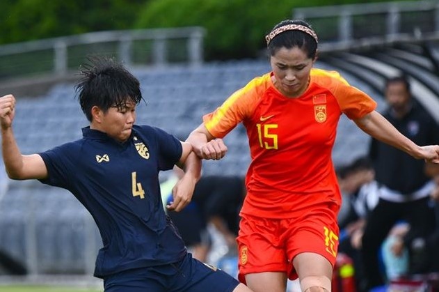 Thua dam Trung Quoc, tuyen nu Thai Lan dung buoc tai vong loai Olympic hinh anh