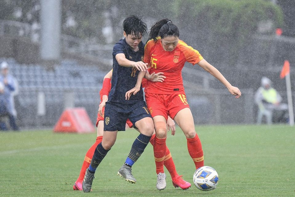 nu Thai Lan bi loai Olympic anh 1