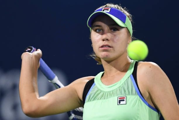 Tan vo dich Australian Open dung buoc tai vong mot giai Dubai hinh anh